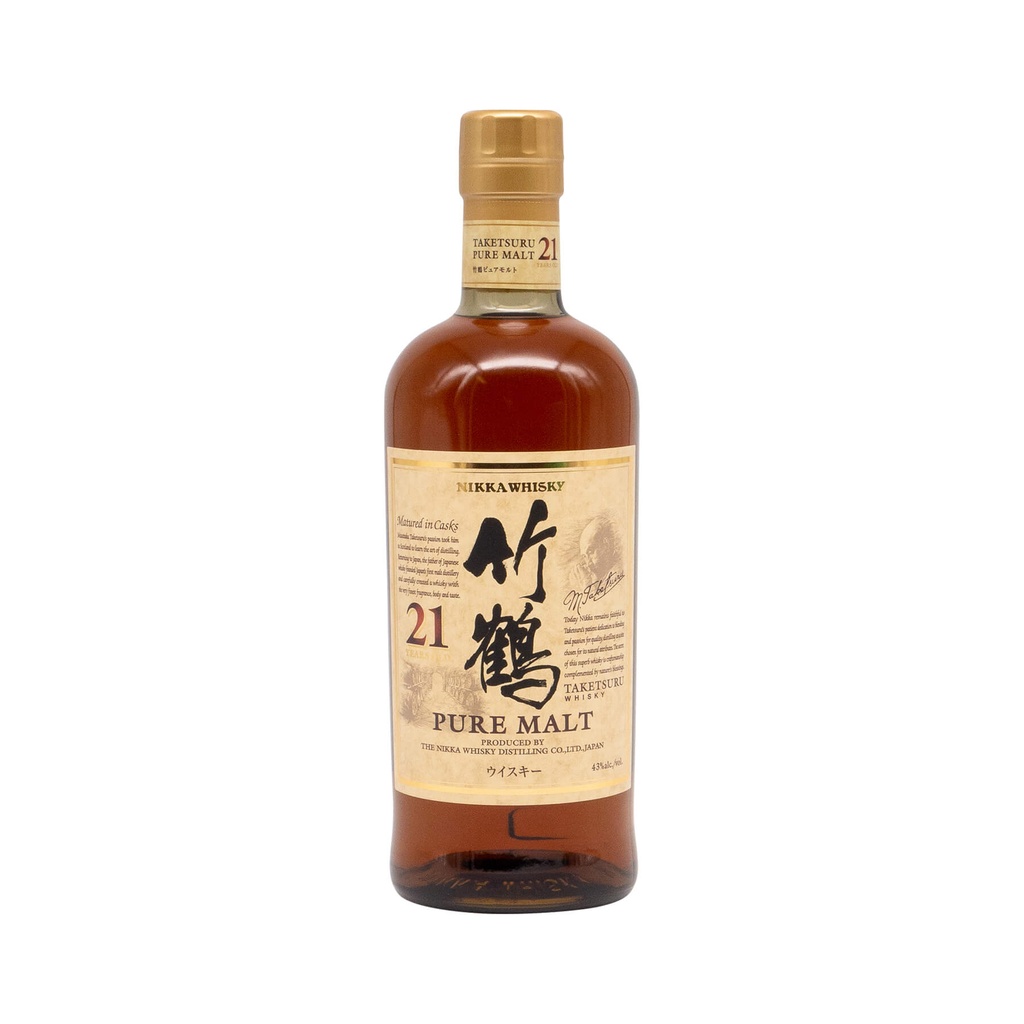 Nikka Whisky 竹鶴 21年 750ml 新品 未開封 限定 竹鶴21年純麥威士忌